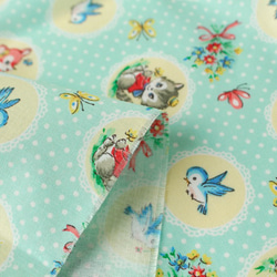 キルトゲイト 生地（ベビーアニマル・ブルー） 生地 Casa Nonna 通販