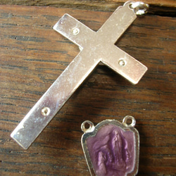 復古念珠配件設置紫 第3張的照片