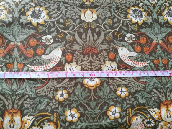 MODA x William Morris Fabric (草莓小偷) SAGE 第5張的照片