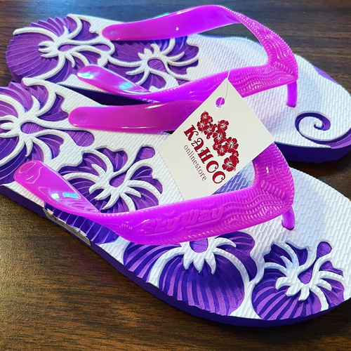 送料無料】＊名入れ可能＊ハイビスカスいっぱい♪ ハワイアン ビーチ