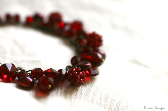 【50% OFF SALE】The Very Berry Bracelet 3枚目の画像