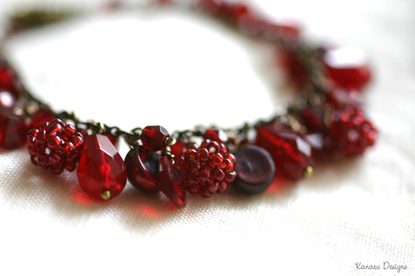 【50% OFF SALE】The Very Berry Bracelet 5枚目の画像