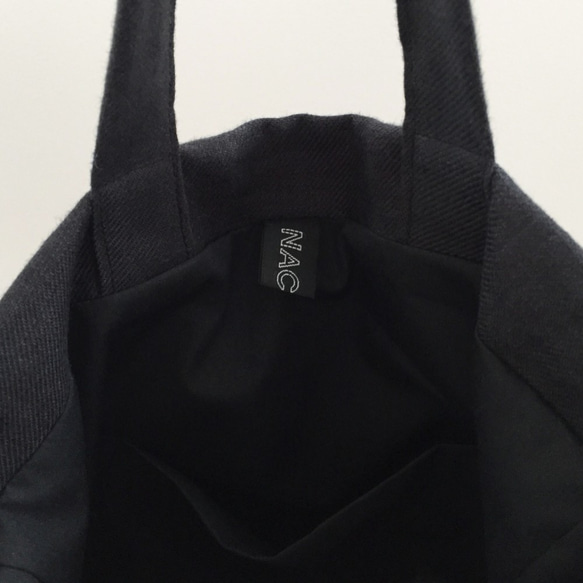 おにぎりTOTE (black) 4枚目の画像