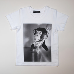 King of puppet kidsT-shirts (white) 90 1枚目の画像