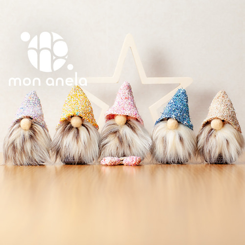 ☆きらきらXmas雑貨☆北欧の妖精トムテboots 置物 2体セット その他