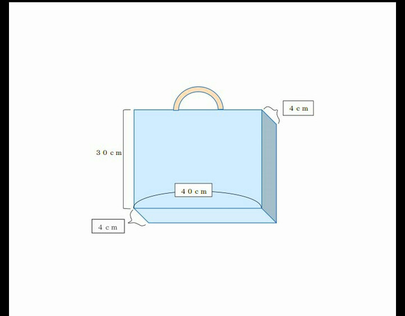 パステルドットの入園入学3点セット ミント リボン 4枚目の画像