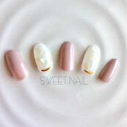new☆オトナカラーなトレンドネイル ネイルチップ（つけ爪） SWEET 