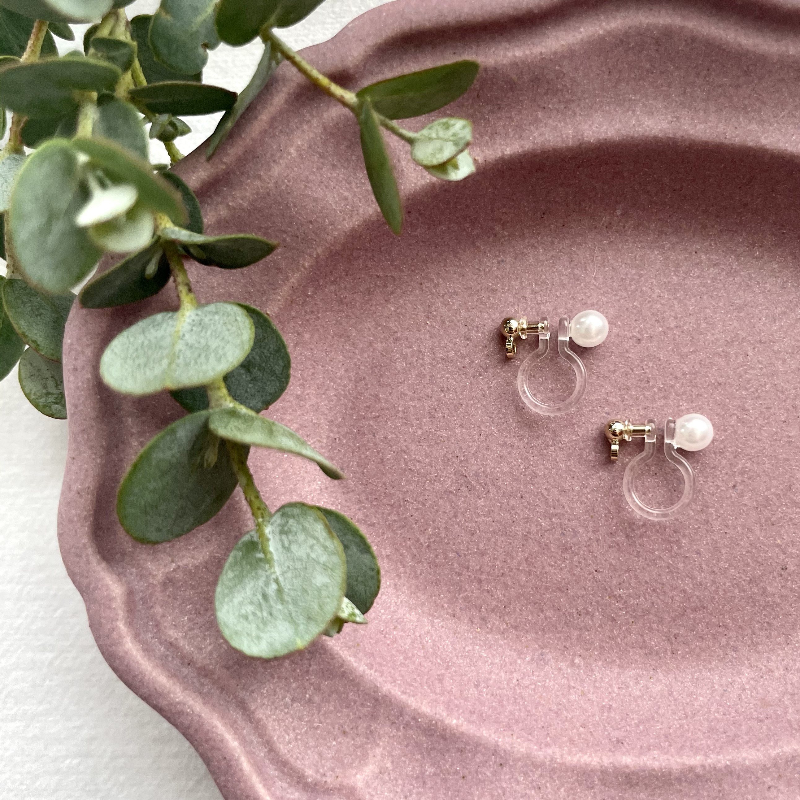 アンクレット&ピアスセット -Baby pink-