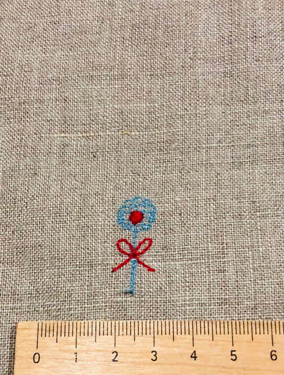 刺繍リネン　YUWA 1枚目の画像