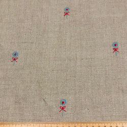 刺繍リネン　YUWA 3枚目の画像