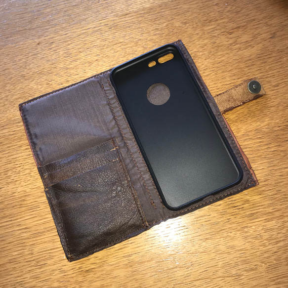 はやし。様専用☆パッチワーク長財布とiPhoneケースセット 5枚目の画像