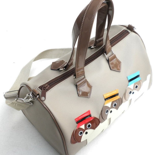 シーズーのミニボストンバッグ レディース メンズ ショルダー