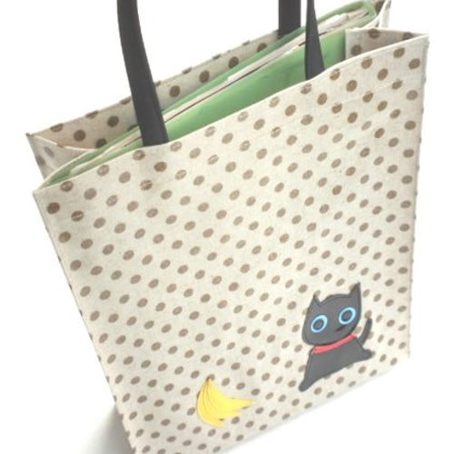 猫柄 トートバッグ サブバッグ a4 ビニール 防水 猫グッズ 雑貨