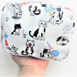 猫ちゃん好きにおススメ♡ネコ型ミニポーチの作り方♡How to
