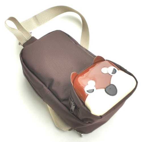 送料無料】不機嫌ワンコのミニリュック 軽量 柴犬 豆柴 ワンショルダー