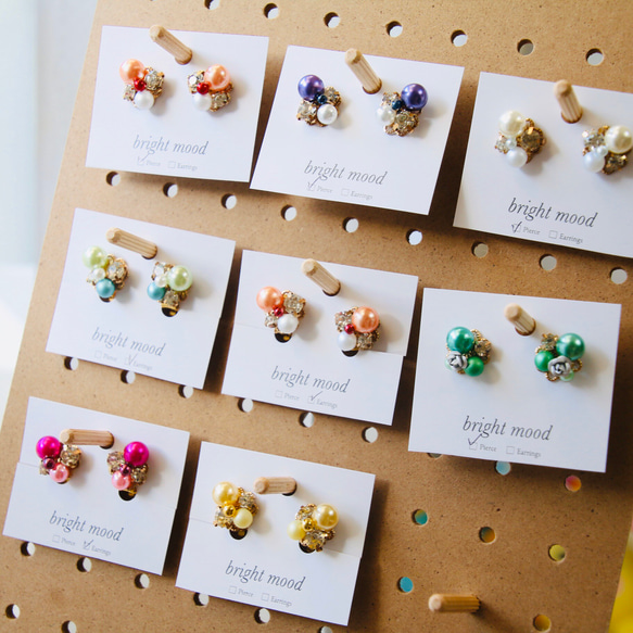 卒園式や入学式などに❤️ビジューピアス、イヤリング ❤️オーダー  