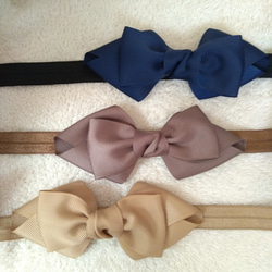 Ninaリボン~赤ちゃんから使えるヘアアクセサリー 5枚目の画像
