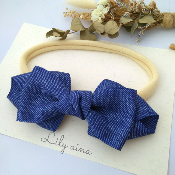 Ninaリボン~赤ちゃんから使えるヘアアクセサリー 7枚目の画像