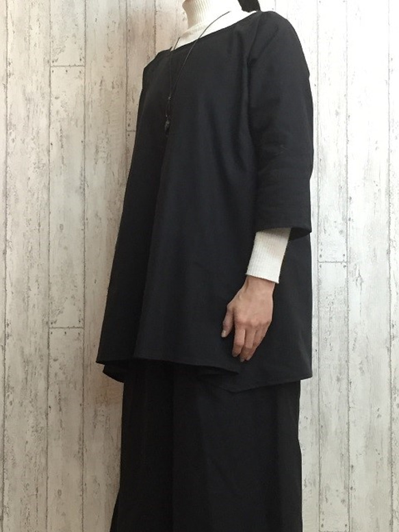 秋冬新品【M-5L】黑色保暖棉毛帳篷線上衣 也接受小額訂單！ 第3張的照片