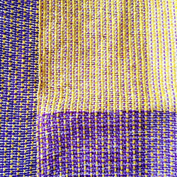 黄色と紫の細いショール② 3枚目の画像