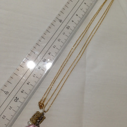 perfume bottle pendant (pink) 3枚目の画像