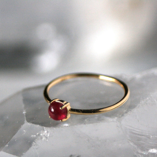 天然石ルビー·リング スタールビー リング ルビーリング 天然石 リング 大粒 天然石リング