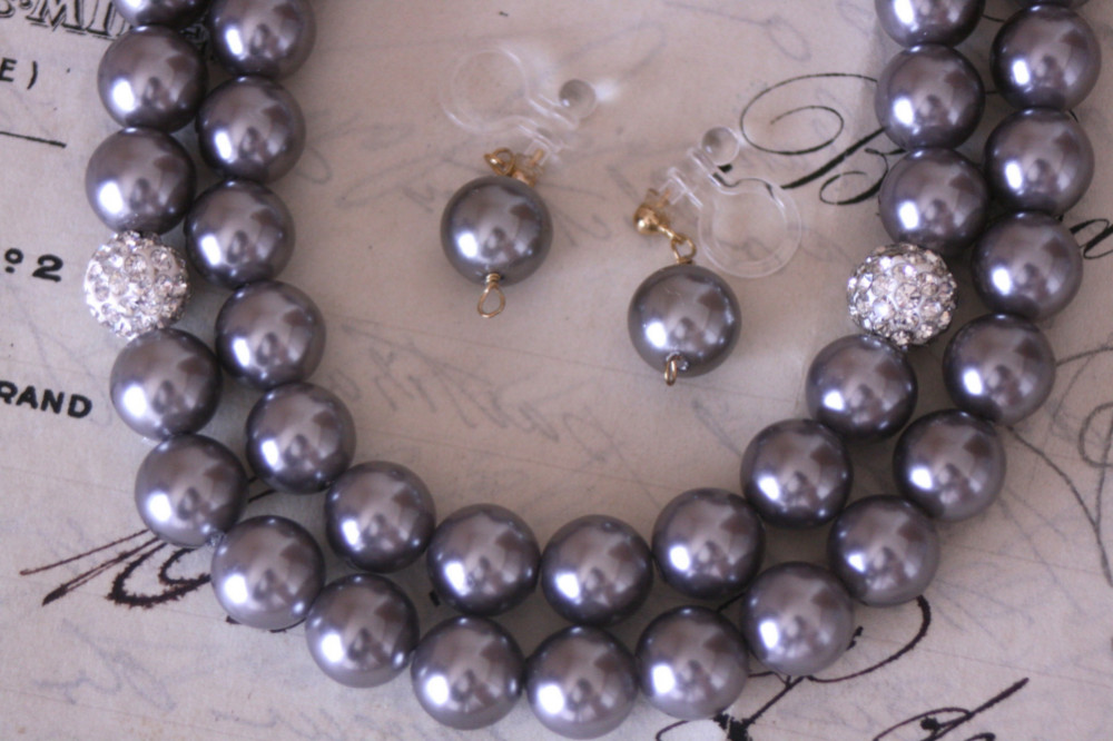 2点セット　14kgfパールノンホールピアス ネックレス　フォーマル セレモニー　卒業式　入学式 入学式　入園式 真珠