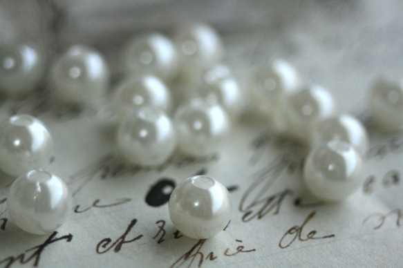 【脱着楽々】ビジューパールブレスレット  6ミリ　真珠　結婚式　二次会　誕生日　プレゼント 7枚目の画像