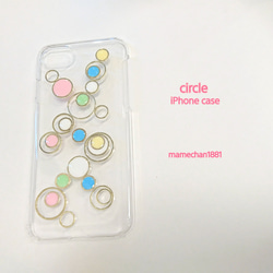 ●circle●iPhone  case● 1枚目の画像