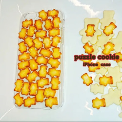【Creema限定送料無料】  ●puzzle cookie●iPhoneケース● 1枚目の画像