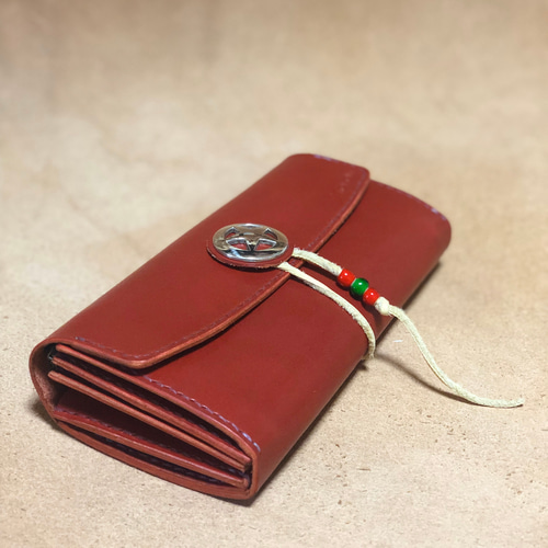 フルオーダー】ヌメ革ウォレット 【長財布 サドルレザー 栃木レザー