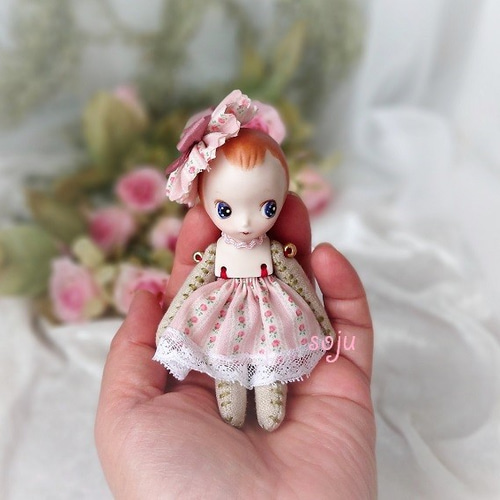 創作人形・ちっちゃいちゃん！手のひらサイズのお人形 その他人形