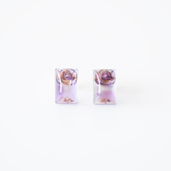 寶石耳環/紫水晶 第6張的照片