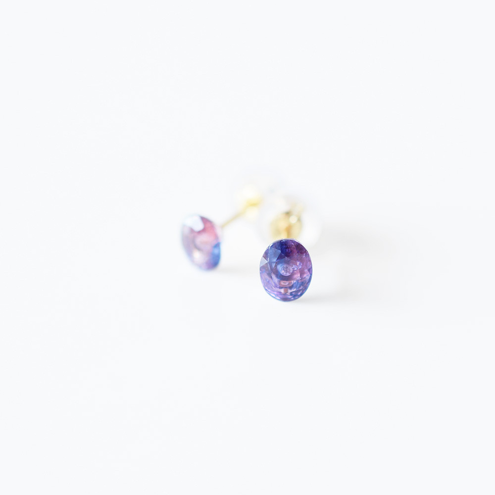 カラーサファイヤピアス カラーサファイヤピアス