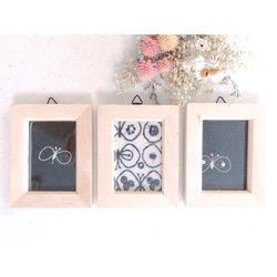 ミナペルホネン ファブリックフレーム フォトフレーム・写真立て ribbo