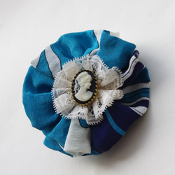 vintage silk flill corsage 1枚目の画像