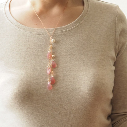 【vintage】ネックレストップ　K18 真珠の三つのチャーム 25A00305_600x600_crop_center.