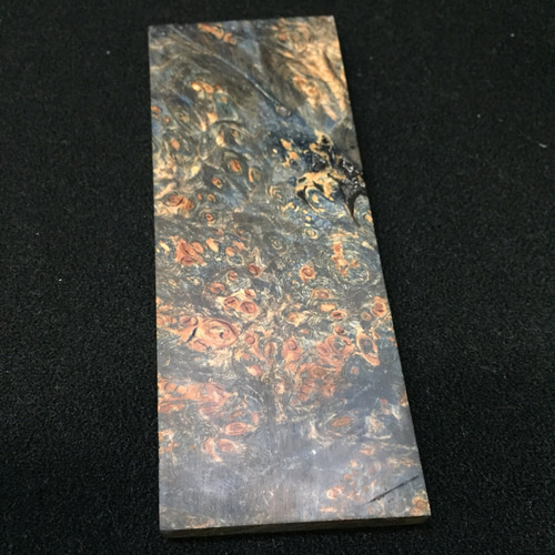 スタビライズドウッド ポプラバール ブルー 木材・板 碧woodworks 通販