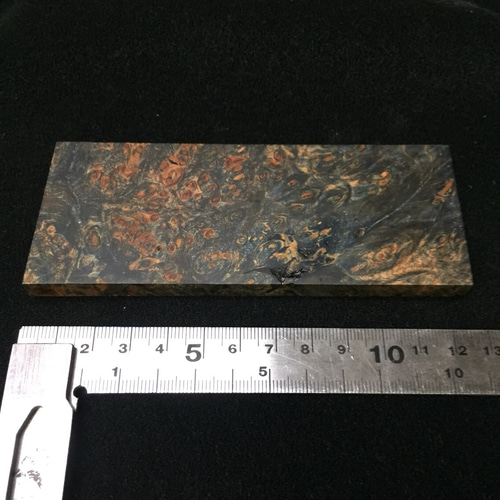 スタビライズドウッド ポプラバール ブルー 木材・板 碧woodworks 通販