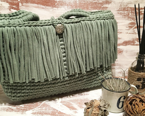 SOUL'd OUT★Hoooked zpagetti★フリンジトートバック SOUL'd OUT☆Hoooked zpagetti☆フリンジトートバック