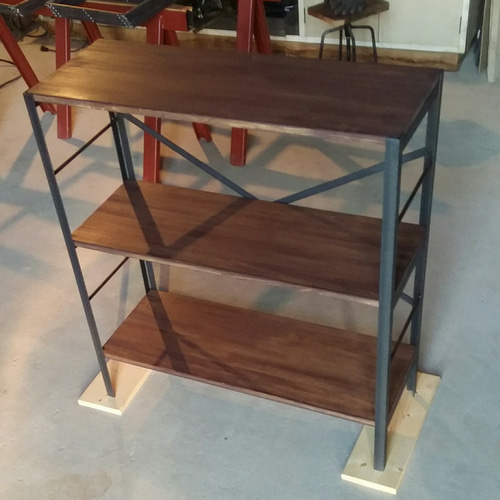 【黒皮アイアンシェルフ】ＤＩＹ組み立て式 黒皮アイアンシェルフ】DIY組み立て式 【公式通販】