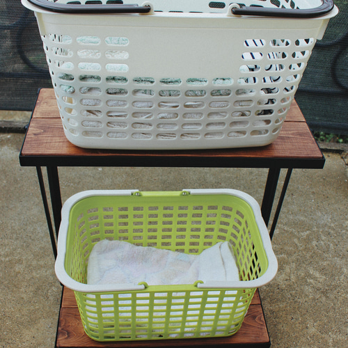 アイアンランドリーラック・洗濯台 バス・トイレ・洗面用品 ブルメイド