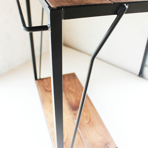 アイアンランドリーラック・洗濯台・サイドテーブル アイアンランドリーラック・洗濯台 バス・トイレ・洗面用品 ブルメイド