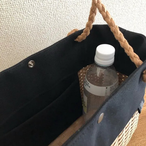 レクタングル　かごバッグ RECTANGLE 】シルバーバッグ | LEE