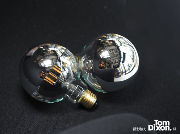 Ball95  [Silver mirror]　 LED電球　3年保証 2枚目の画像