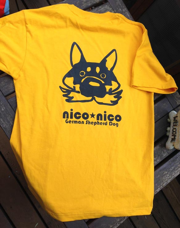 （訳あり）nico★nico Tシャツ（Lサイズ） 1枚目の画像