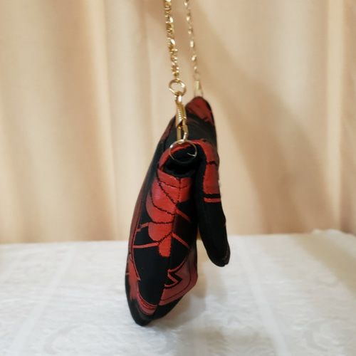 シルク着物帯のアートデザイン2waysクラッチバッグ クラッチバッグ  