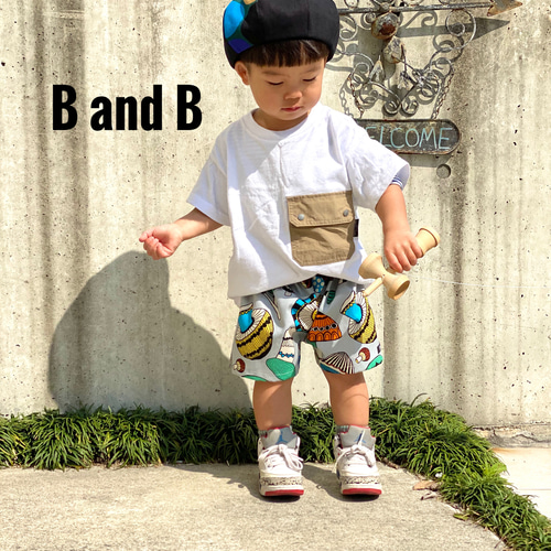 90cm〜110cm】きのこ柄 ショートパンツ 子供服 bandb 通販｜Creema 