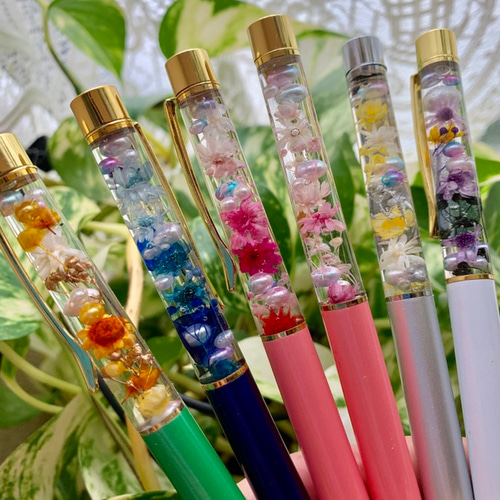 ハーバリウムボールペン オーダー ハーバリウム・植物標本 Aiminku 