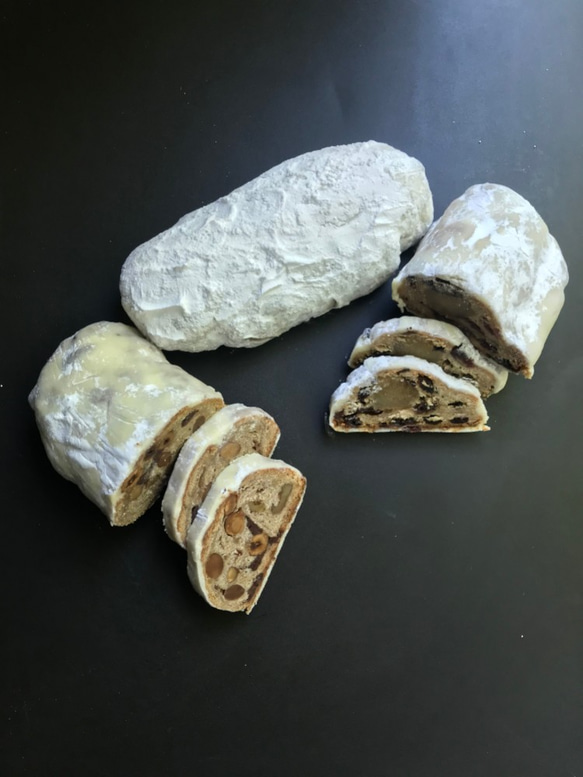 クリスマス期間限定　Klassischer Stollen 自家製天然酵母クラシカルシュトレン　L　[受注生産] 3枚目の画像